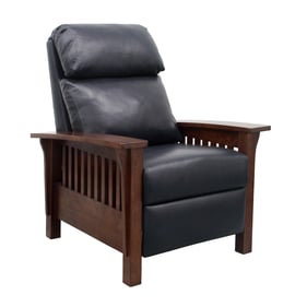 Barcalounger Mission Shoreham Blue Recliner