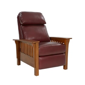 Barcalounger Mission Marisol Cabernet Recliner