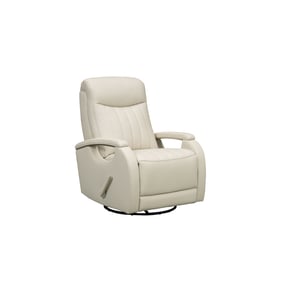 Barcalounger Braxton Cream Swivel Glider Recliner