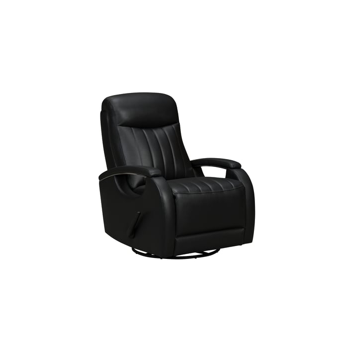 Barcalounger Braxton Lynn Onyx Swivel Glider Recliner BRC-81347373899