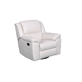 Barcalounger Laguna Cashmere White Swivel Glider Recliner