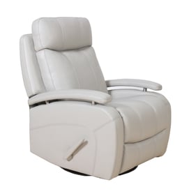 Barcalounger Duffy Gable Dove Swivel Glider Recliner