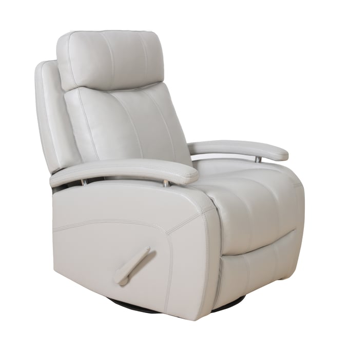 Barcalounger Duffy Gable Dove Swivel Glider Recliner BRC-83610370191