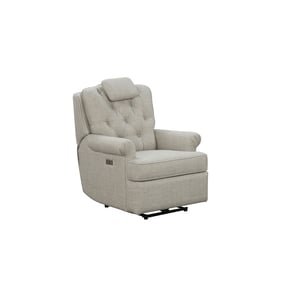 Barcalounger Everly Linen Gray Power Recliner