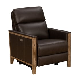 Barcalounger Hartman Toscani Antique Walnut Power Recliner