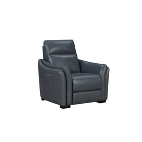 Barcalounger Silvia Nico Bluegray Power Head Rest Recliner