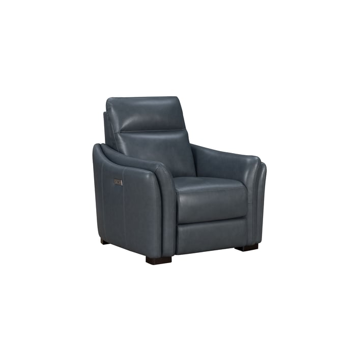 Barcalounger Silvia Nico Bluegray Power Head Rest Recliner BRC-9PH1344376384