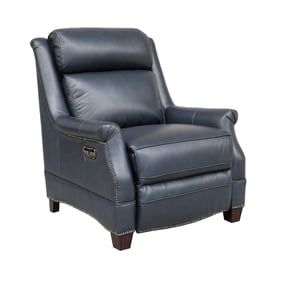 Barcalounger Warrendale Shoreham Blue Power Recliner