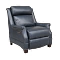 9PH-3324 Warrendale Power Recliner w/Power Head Rest - 5700-47 Shoreham Blue / all leather