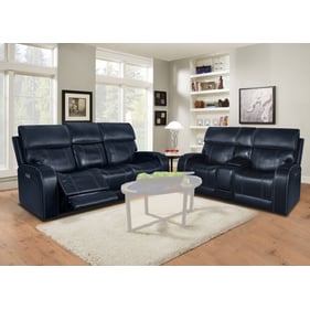 Barcalounger Glenwood Rainer Ocean 2pc Power Living Room Set