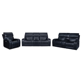 Barcalounger Glenwood Rainer Ocean 3pc Power Living Room Set