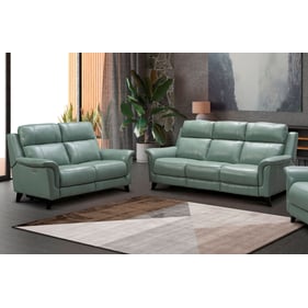 Barcalounger Kester Lorenzo Mint Power Reclining 2pc Living Room Set