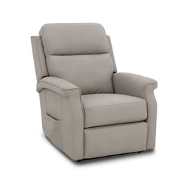 Barcalounger Lena Dove Power Lift Recliner with Head Rest and Lumbar