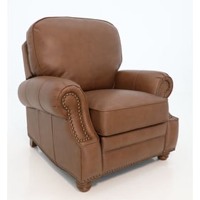 Barcalounger Longhorn Saddle Push Thru The Arms Recliner