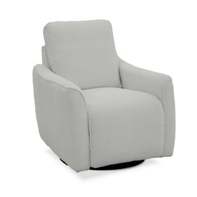 Barcalounger Maci Dove Power Swivel Glider Recliner