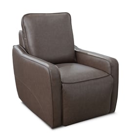 Barcalounger Mara Umber Power Swival Glider Recliner