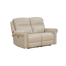 Barcalounger Remington Tritone Brown Power Reclining Loveseat with Head Res...