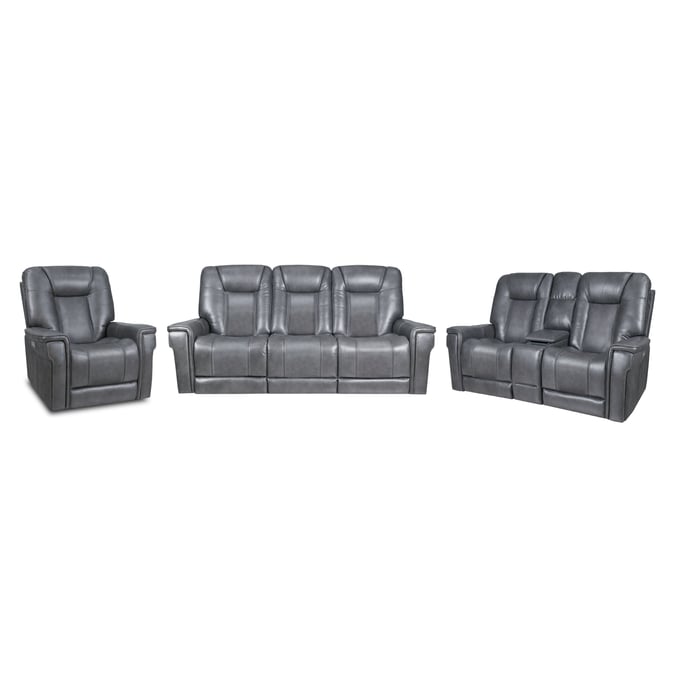 Barcalounger Sanibel Rainer Storm 3pc Power Living Room Set BRC-9PHL11923750-LR-S4