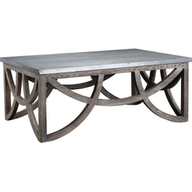 Boraam Aimee White Wash Coffee Table