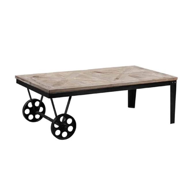 Boraam Prescott Natural Table Cart BRM-18108