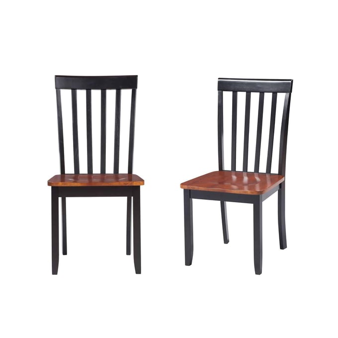 2 Boraam Bloomington Black Cherry Dining Chairs BRM-21031