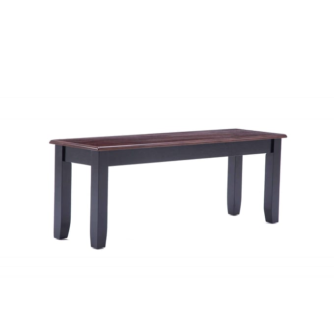 Boraam Bloomington Black Cherry Dining Bench BRM-21032