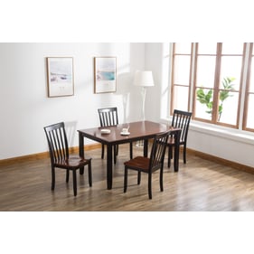 Boraam Bloomington Black Cherry 5pc Dining Set