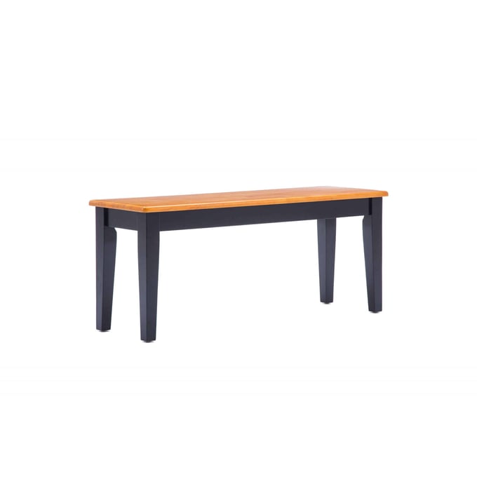 Boraam Shaker Black Oak Dining Bench BRM-36536