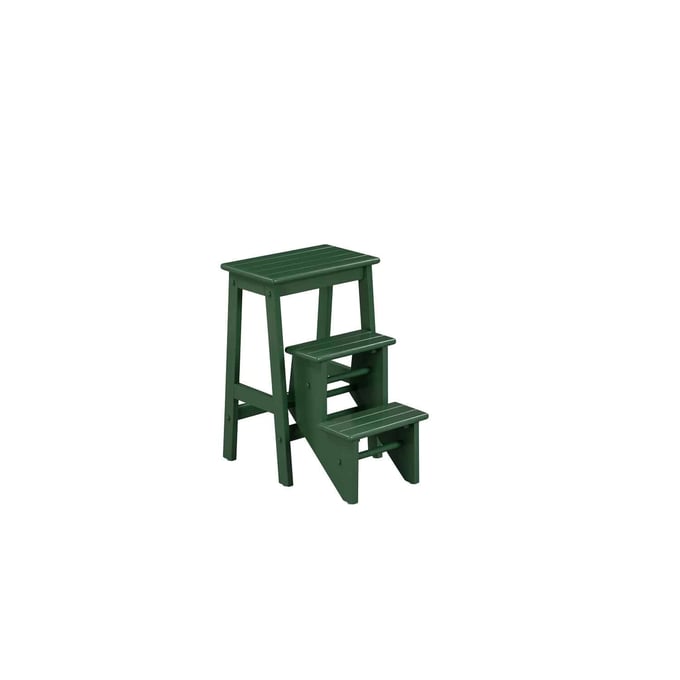 Boraam Carolina Equestrian Green 24 Inch Step Stool BRM-36624