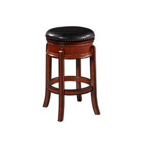 Boraam Hamilton Brandy Black 29 Inch Swivel Bar Stool