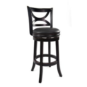 Boraam Florence Black Sandthru 29 Inch Swivel Bar Stool