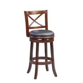 Boraam Georgia Cappuccino 29 Inch Swivel Bar Stool