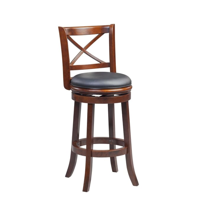 Boraam Georgia Cappuccino 29 Inch Swivel Bar Stool BRM-48629