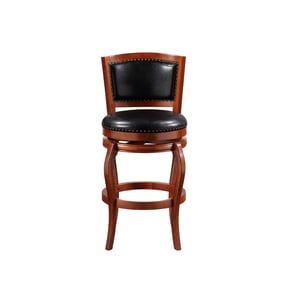 Boraam Harris Cherry Black 29 Inch Swivel Bar Stool