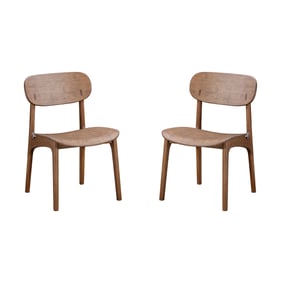 2 Boraam Solvang Brown Ale Dining Chairs