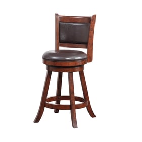 Boraam Rhea Hazelnut Brown 24 Inch Swivel Counter Stool