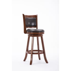 Boraam Rhea Hazelnut Brown 29 Inch Swivel Bar Stool