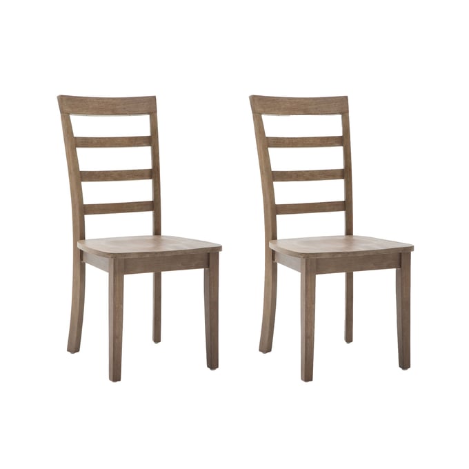 2 Boraam Boulder Barnwood Dining Chairs BRM-71026