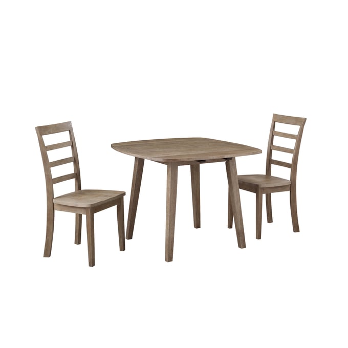 Boraam Boulder Barnwood 3pc Dining Set BRM-71037