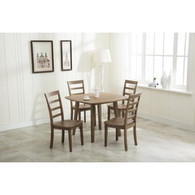 Boraam Boulder Barnwood 5pc Dining Set