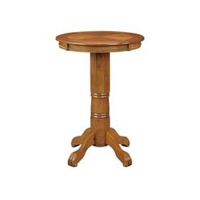 Boraam Florence Distressed Brushed Oak 42 Inch Height Pub Table