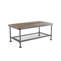 Newport Coffee Table, Gray/Natural