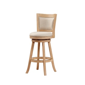 Boraam Melrose Cream Ivory 29 Inch Swivel Bar Stool