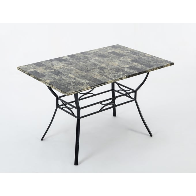 Boraam Bastian Grey Black Dining Table BRM-77013