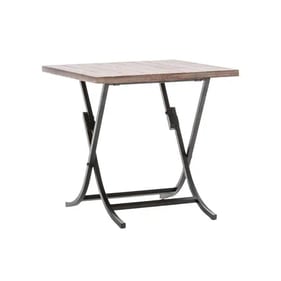 Boraam Miriam Weathered Brown End Table