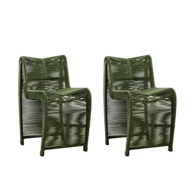 2 Boraam Lorenzo Black Green Counter Stools