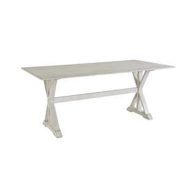 Boraam Jamestown Antique White Dining Table