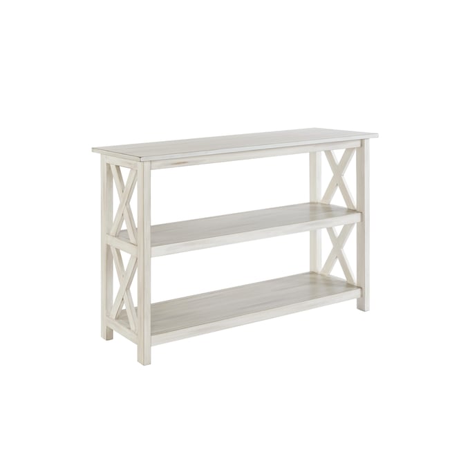 Boraam Jamestown Antique White Entryway Table BRM-77411