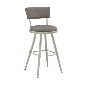 Boraam Benton Light Gray Beige Adjustable Barstool