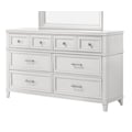 White Nova Ii 6 Drw Dresser